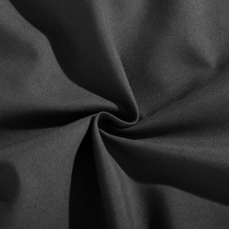 Evolive Ultra Soft Microfiber Body Pillow Cover/Pillowcases 21"x54" with Hidden Zipper Closure (21"x54" Body Pillow Cover, Black) - Image 4
